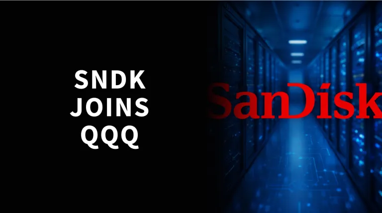 SNDK Stock Surges on Nasdaq-100 Addition and $1,200 Analyst Target